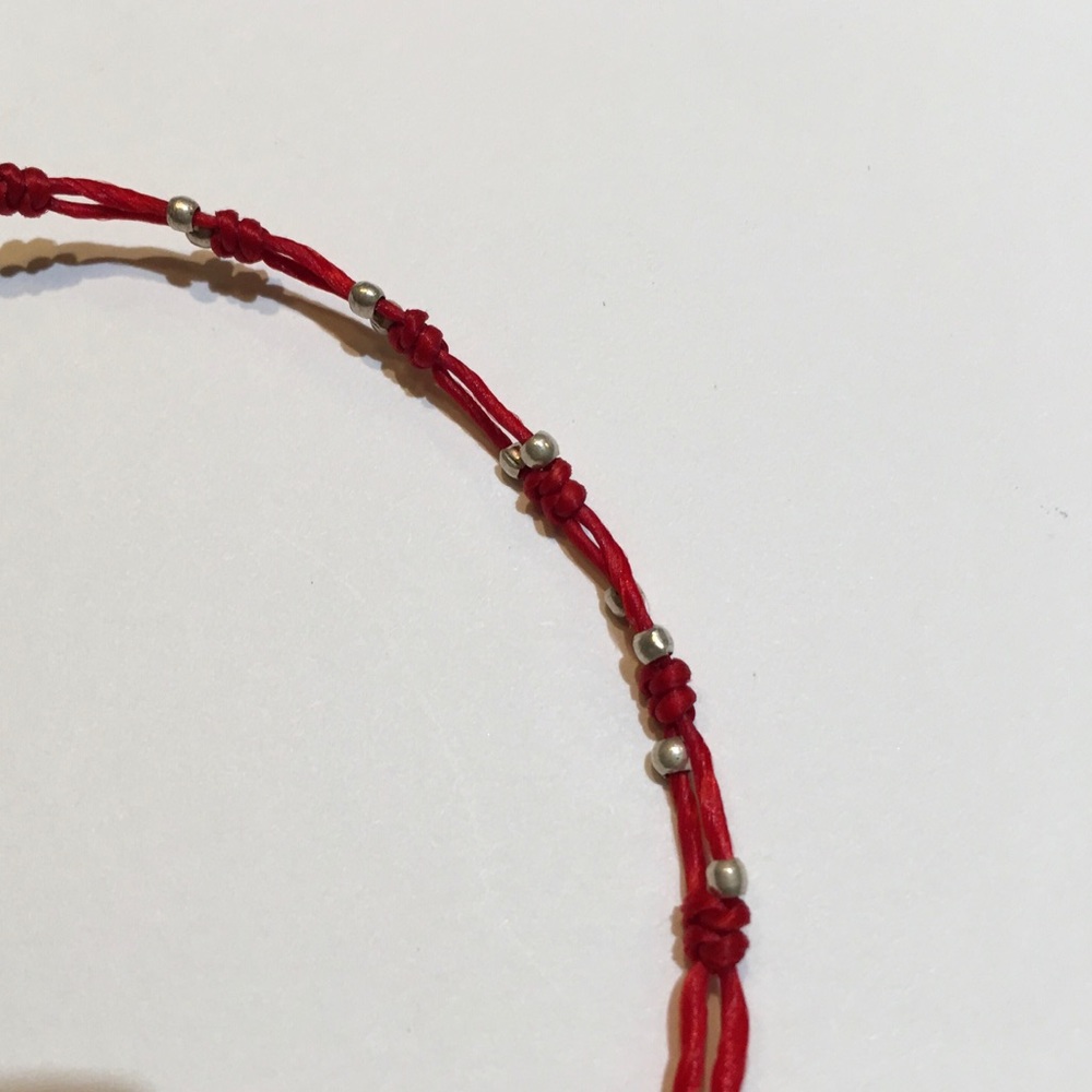 Preah Ko .925 Sterling Silver Silk Bead Necklace View 4